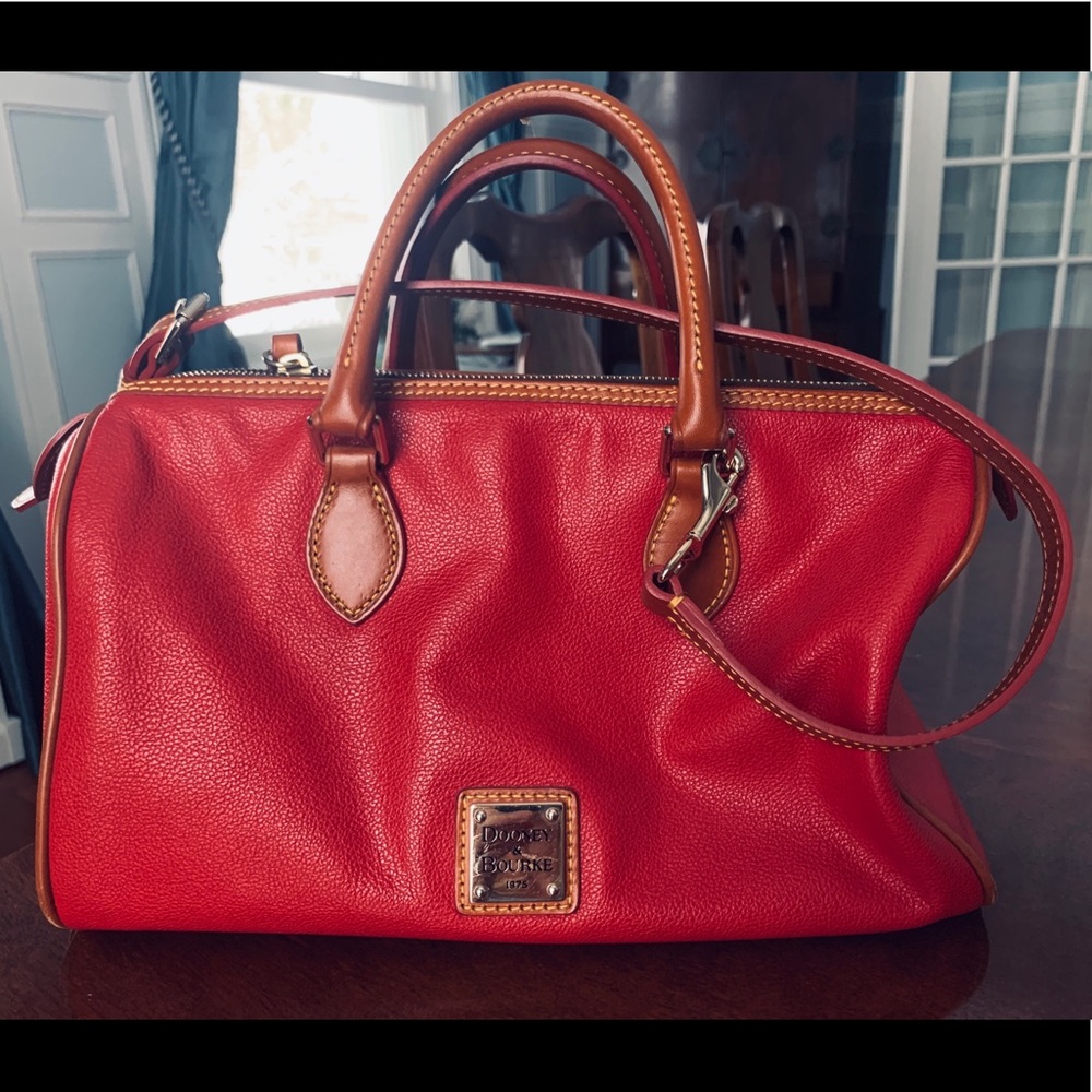 Dooney and Bourke Red Tote Bag